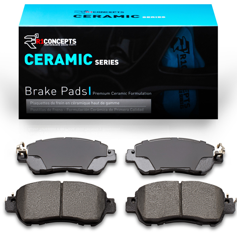 Nissan Versa Brake Pads - Front - R1 Concepts - Ceramic - `17-`25